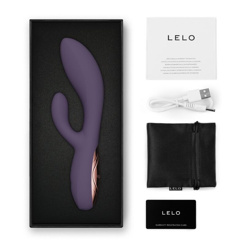 INA thrust rabbit vibrateur à poussée violet — LELO, vue 11