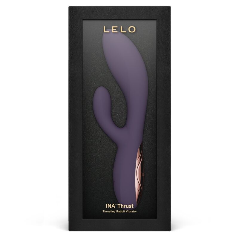 INA thrust rabbit vibrateur à poussée violet — LELO, vue 12