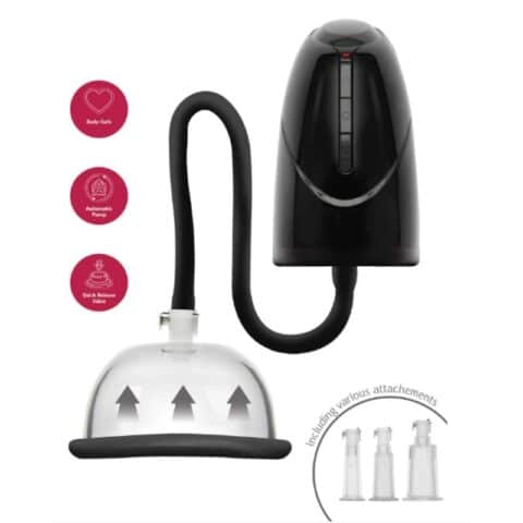 Pompe à vide automatique pour vagin et clitoris noir