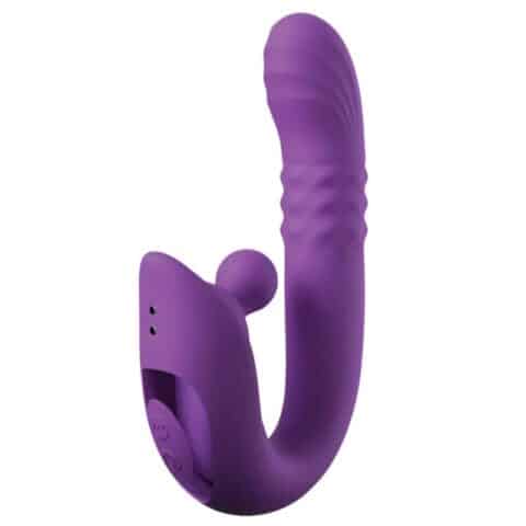 Harmoni PRO vibromasseur lapin violet pour point G et clitorial