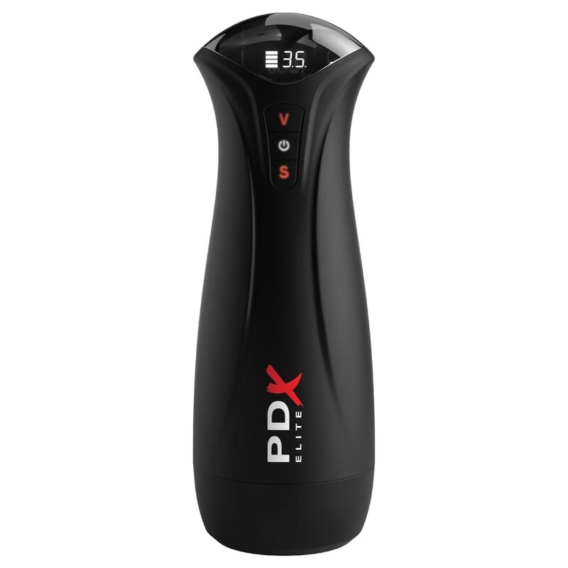 Masturbateur masculin transparent fap-gasm avec succion intermittente — PDX ELITE, vue 2