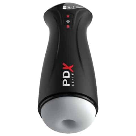 Masturbateur masculin transparent fap-gasm avec succion intermittente — PDX ELITE