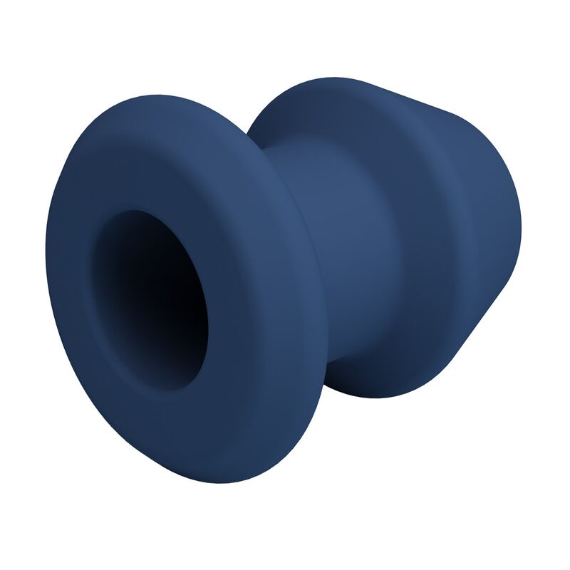 Jack bleu plug anal creux en silicone, taille M — MR PLAY, vue 6