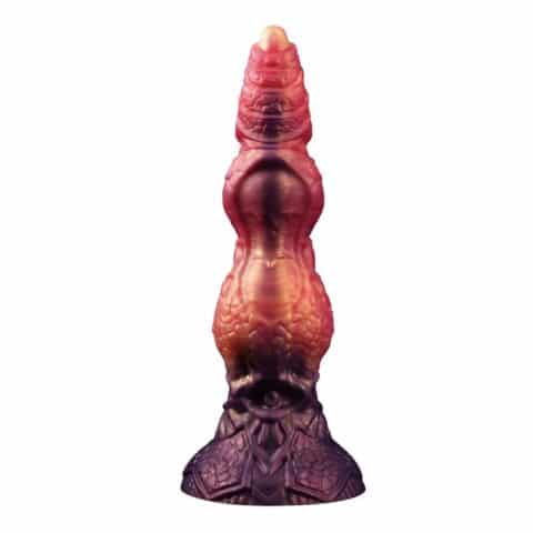 Savage beastlord tricolor fantasy godemichet en silicone 24 CM Ø 5 CM — POWER MONSTERS
