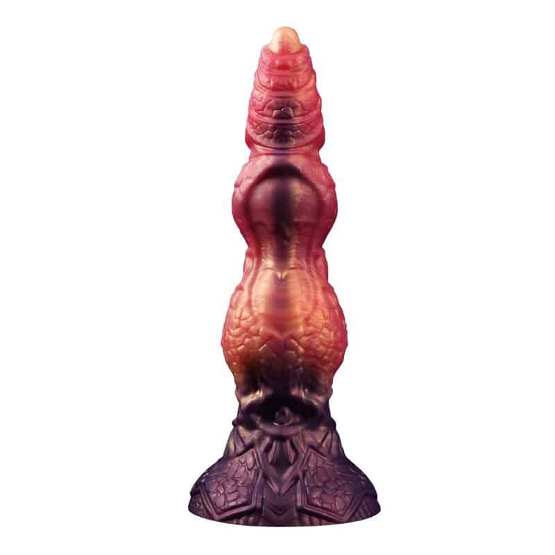 Savage beastlord tricolor fantasy godemichet en silicone 24 CM Ø 5 CM — POWER MONSTERS