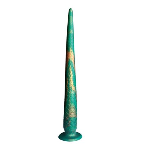 Wildwyrm tail bicolor fantasy godemichet en silicone 47 CM Ø 4 CM — POWER MONSTERS