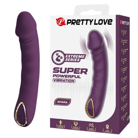 Vibrateur rechargeable amara 10 fonctions violet — PRETTY LOVE