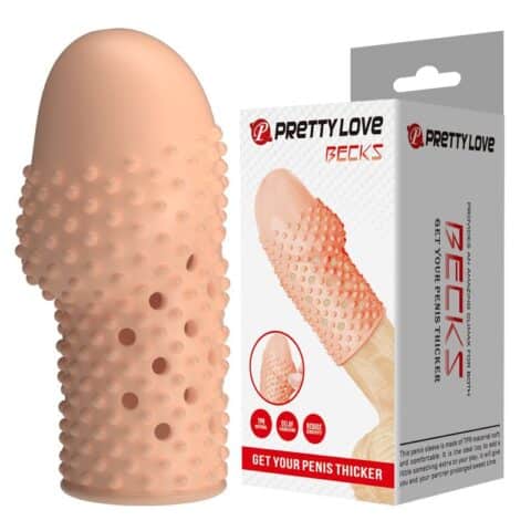 Manchon pénis pour geek - gagnez en épaisseur - couleur naturelle — PRETTY LOVE