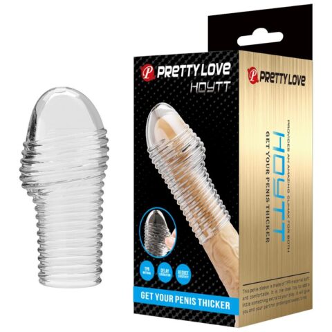 Manchon pénis hottt pour un pénis plus épaisse transparent — PRETTY LOVE