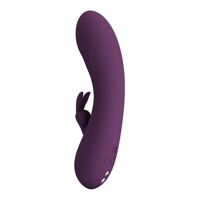 Landyn vibrateur lapin rechargeable 10 fonctions violet — PRETTY LOVE, vue 5