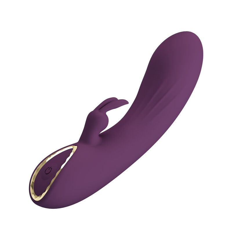 Landyn vibrateur lapin rechargeable 10 fonctions violet — PRETTY LOVE, vue 2