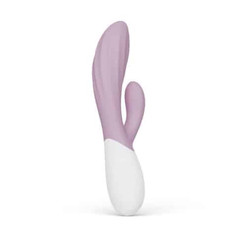 INA twist double vibrateur lapin pour le point G et le clitoris rose