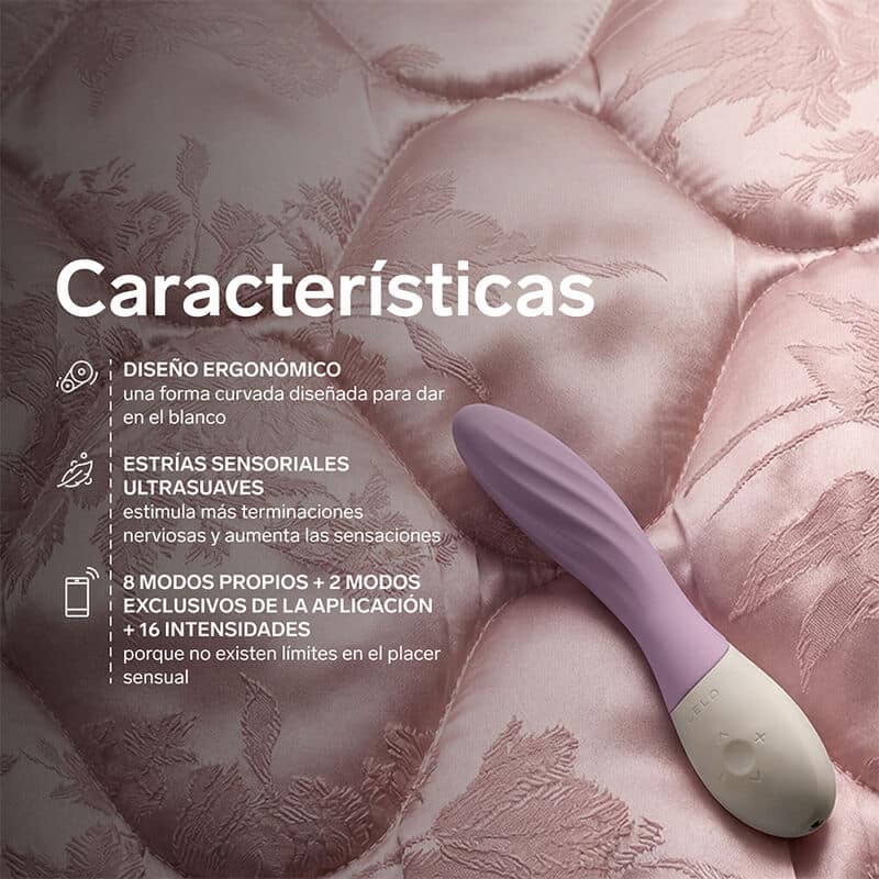 Mona twist vibrateur point G rechargeable contrôlé par application lavande — LELO, vue 9