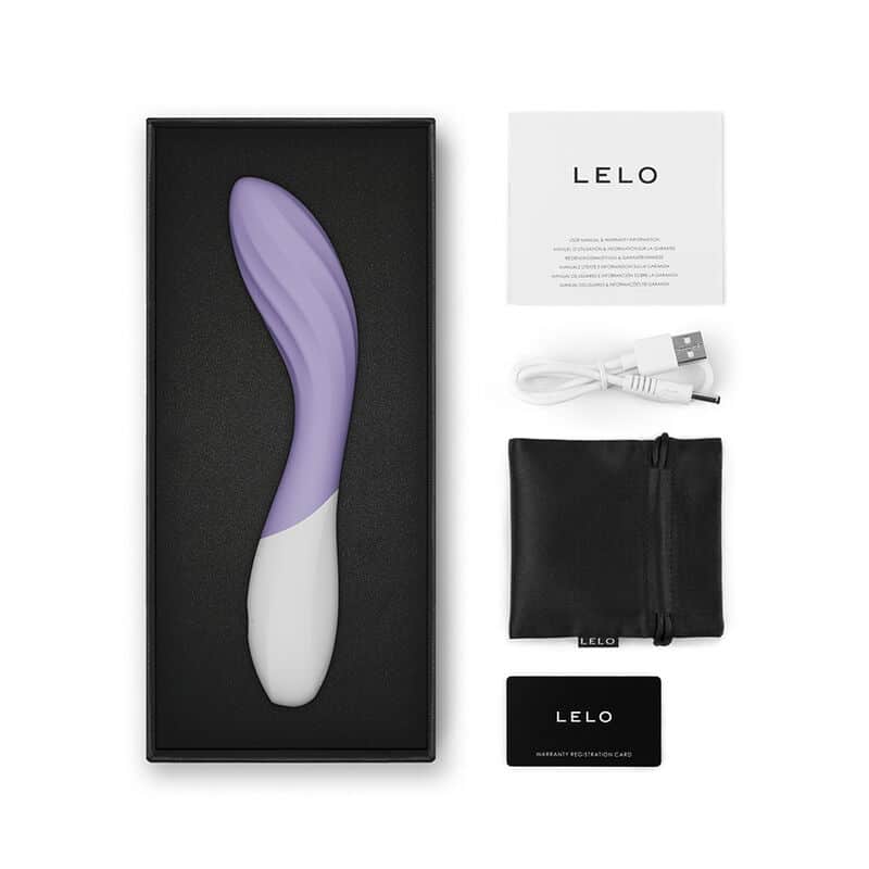 Mona twist vibrateur point G rechargeable contrôlé par application lavande — LELO, vue 5