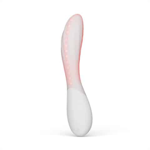Mona spectra masseur intime à lumière rouge rechargeable contrôlé par application
