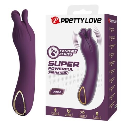 Vibrateur rechargeable lunao 10 fonctions violet — PRETTY LOVE