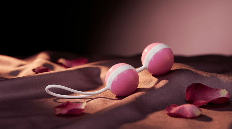 Boules de geisha JoyBalls posées avec élégance, illustrant le guide pour bien les choisir