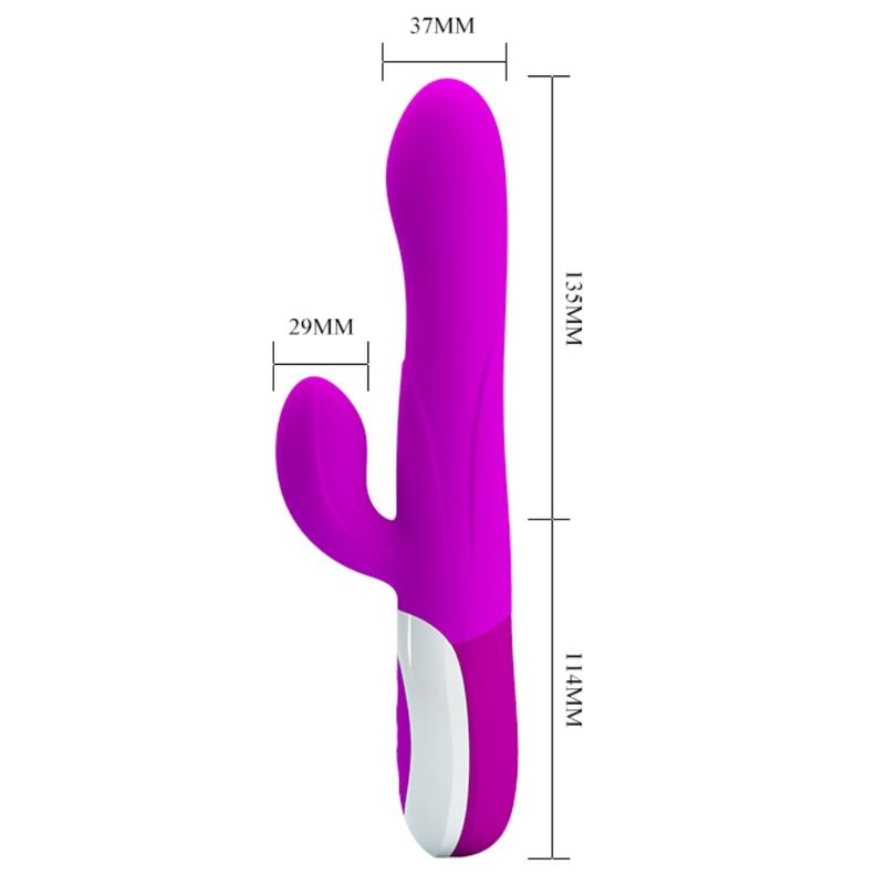 Pretty love - vibrateur gonflable rechargeable dempsey, vue 9