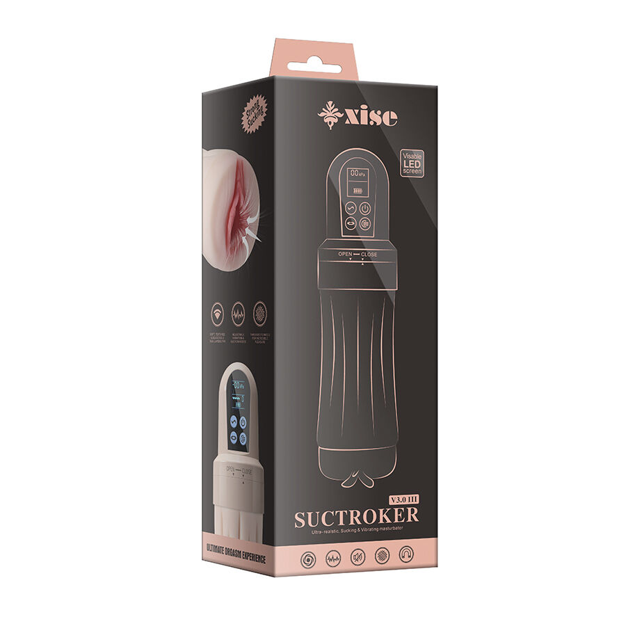 Xise - suctroker V3.0 III masturbateur vaginal avec vibration, vue 7
