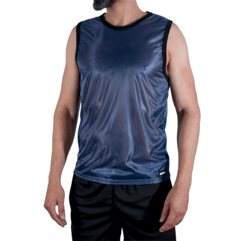 T-shirt bleu marine taille S/M