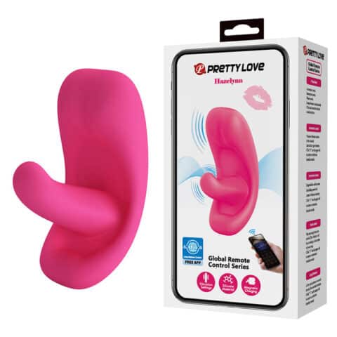 Hazelynn masseur rose à 12 fonctions contrôlé par application