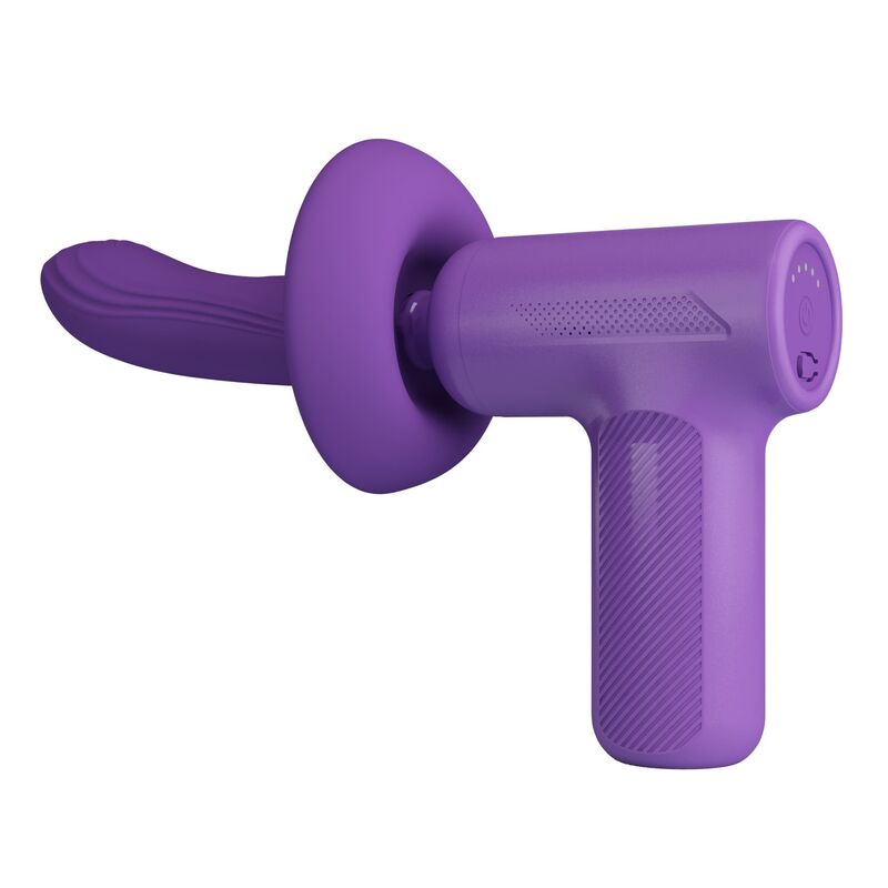 Pistolet de massage vito à poussée 5 modes violet — PRETTY LOVE, vue 3