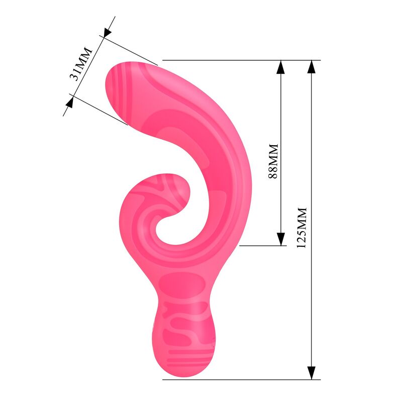 Verity masseur à double extrémité rechargeable par USB — PRETTY LOVE, vue 8