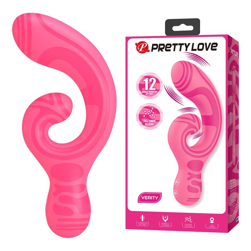 Verity masseur à double extrémité rechargeable par USB — PRETTY LOVE