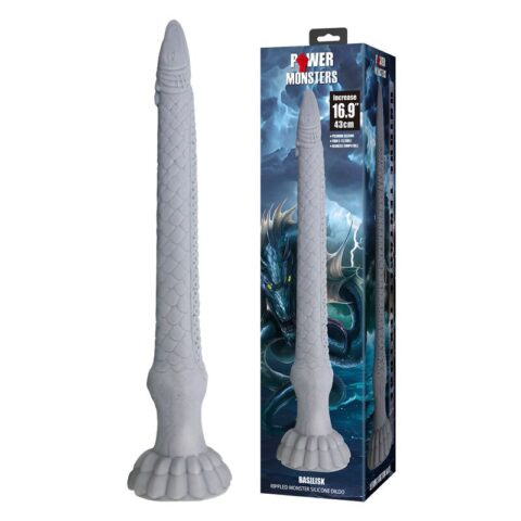 Godemichet en silicone basilisk fantasy 43 CM Ø 5 CM — POWER MONSTERS, vue 8