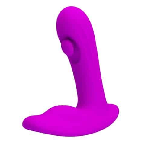Bauer masseur de prostate rechargeable 12 modes violet