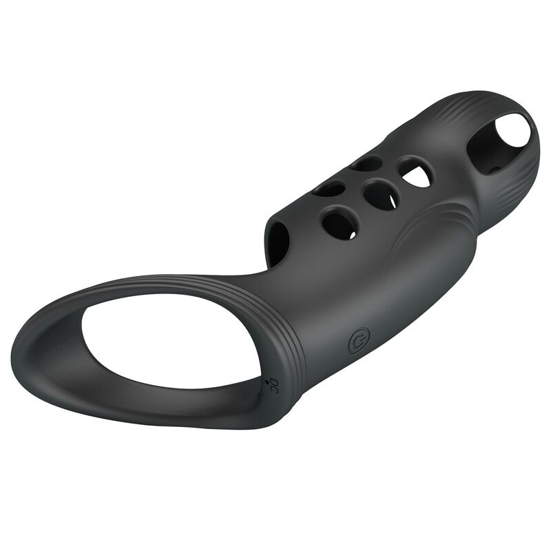 Craig anneau pénis vibrant rechargeable noir — PRETTY LOVE, vue 3