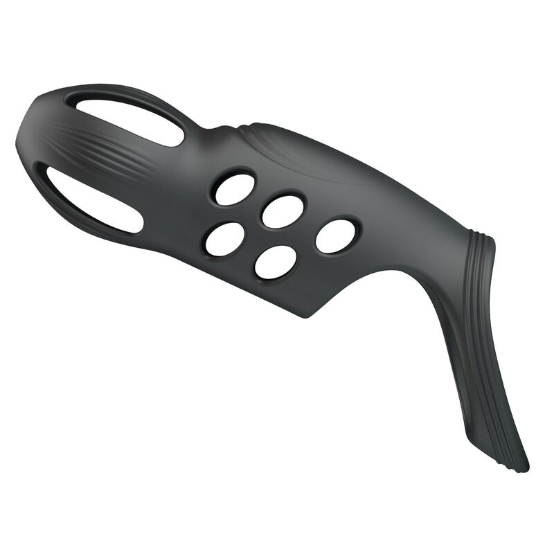 Craig anneau pénis vibrant rechargeable noir — PRETTY LOVE, vue 4