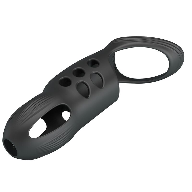 Craig anneau pénis vibrant rechargeable noir — PRETTY LOVE, vue 6