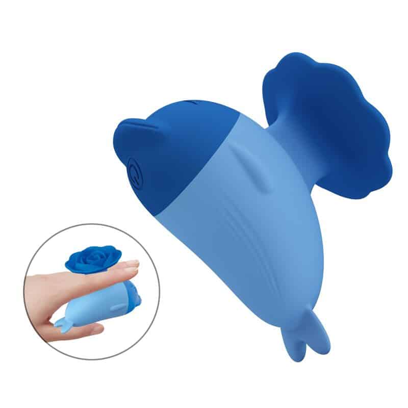 Mini vibrateur rechargeable USB dauphin — PRETTY LOVE
