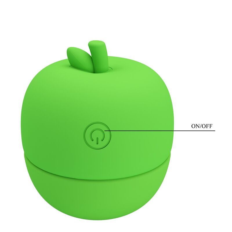 Stimulateur clitorial rechargeable à effet langue vert — PRETTY LOVE, vue 5