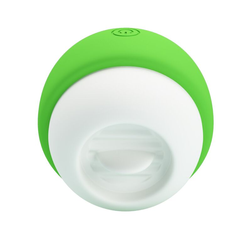 Stimulateur clitorial rechargeable à effet langue vert — PRETTY LOVE, vue 8