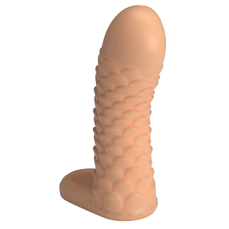Manchon d'extension pénienne nesmith 13 CM Ø 3,8 CM naturel — PRETTY LOVE, vue 2