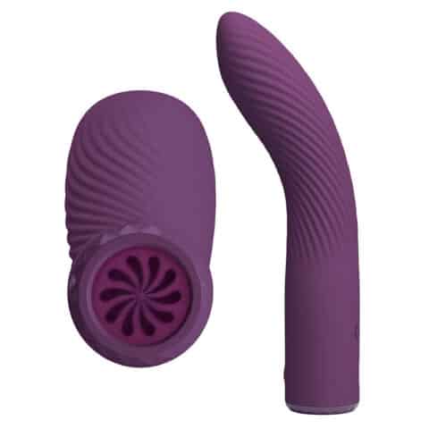 Vibrateur rechargeable kissell 10 fonctions violet — PRETTY LOVE