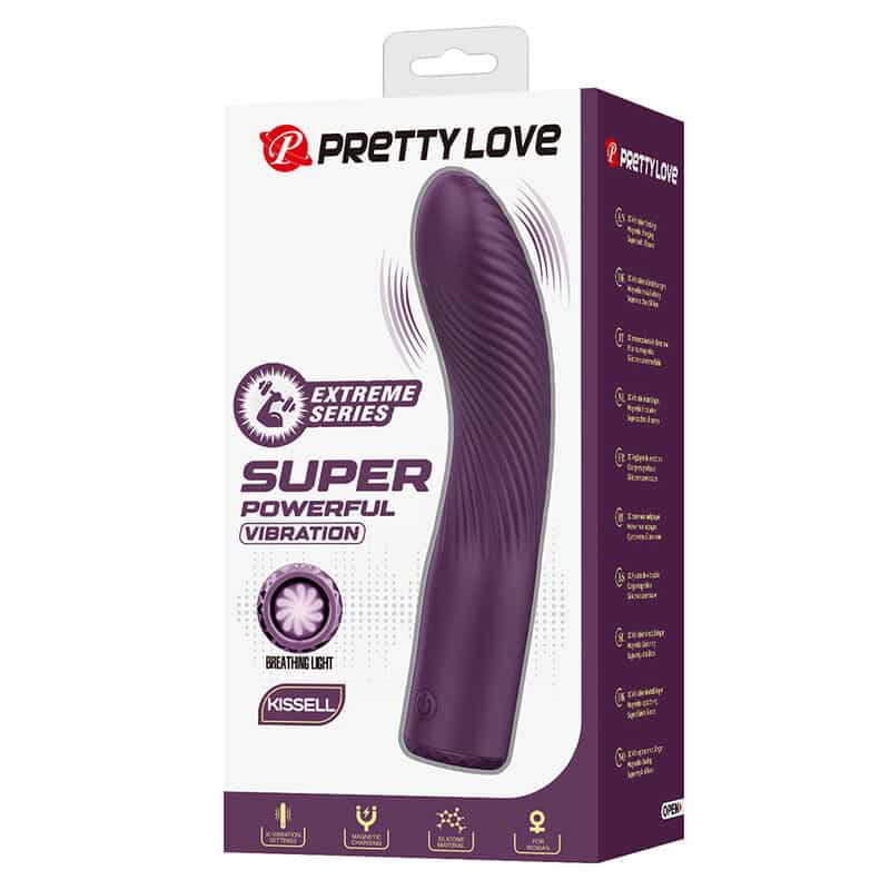 Vibrateur rechargeable kissell 10 fonctions violet — PRETTY LOVE, vue 9