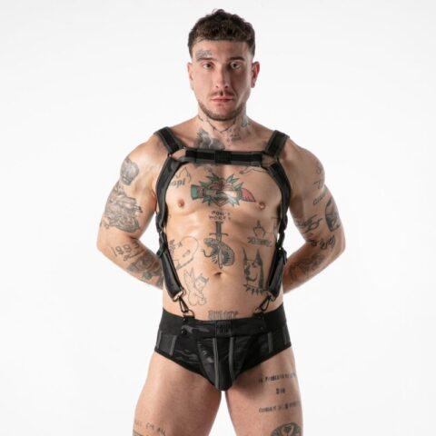 Locker gear - accès militaire complet noir S/M
