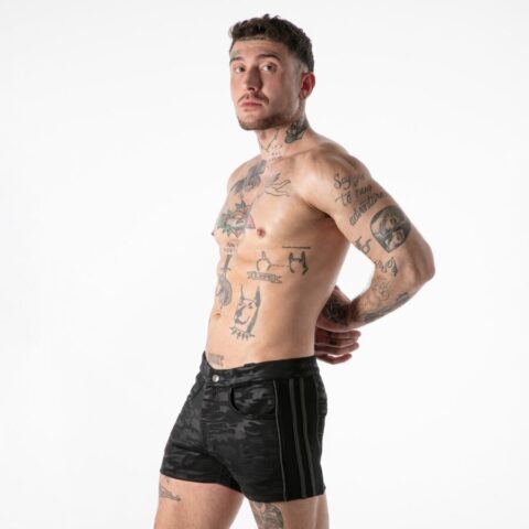Locker gear - accès militaire complet court noir XL