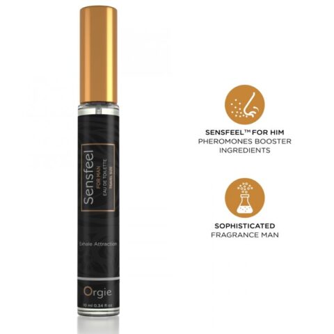 Orgie - sensfeel pour homme booster de phéromones EAU de toilette format voyage 10 ML