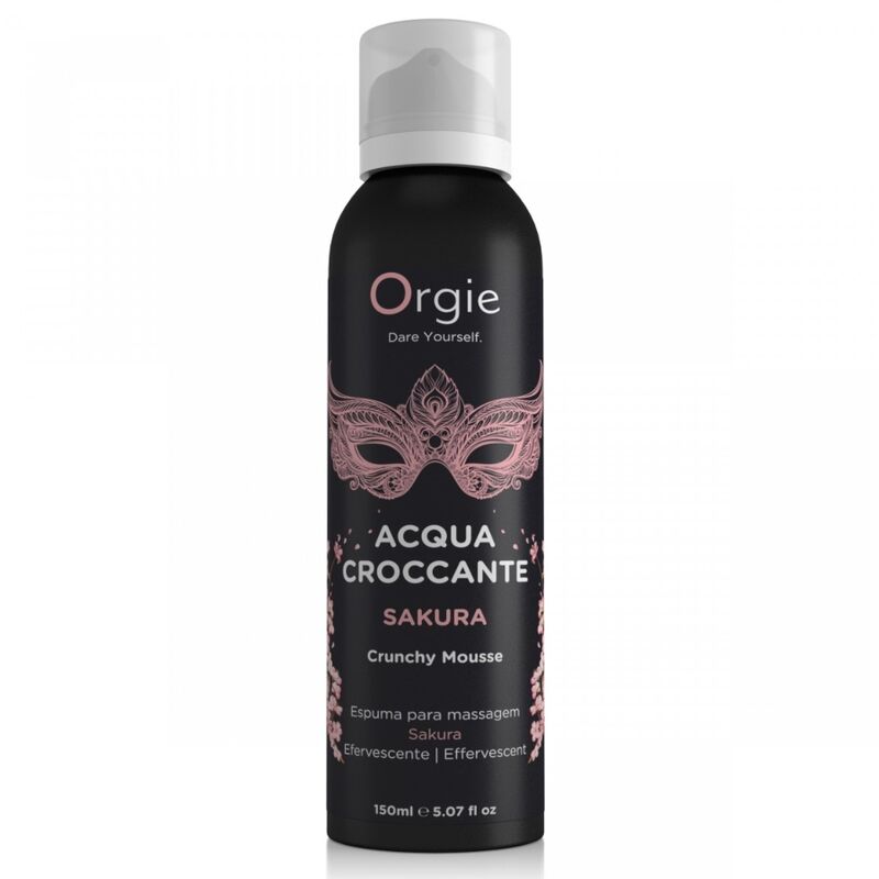 Orgie - mousse de massage croquante acqua croccante sakura 150 ML, vue 2