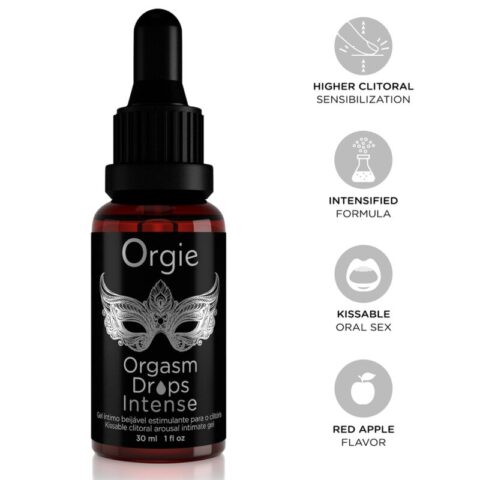 Orgie - gouttes orgastiques intenses et excitantes clitorielles 30 ML
