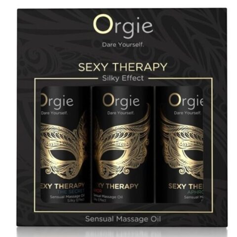 Orgie - collection mini thérapie sexy huiles de massage sensuelles 3 X 30 ML