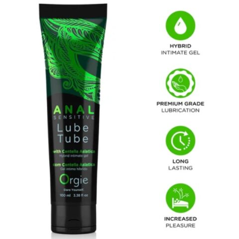 Orgie - tube de lubrifiant hybride hybride pour sexe anal sensitive 100 ML