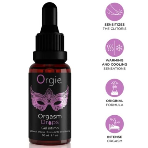 Orgie - gouttes orgastiques pour excitation clitorielle 30 ML