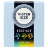 Mister size - pack échantillon de préservatif taille 47-49-53 MM (3 unités)