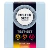 Mister size - pack échantillon de préservatifs taille 53-57-60 MM (3 unités)