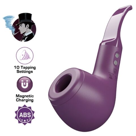 Stimulateur de tuyau avec 10 réglages de tapoter violet — PRETTY LOVE